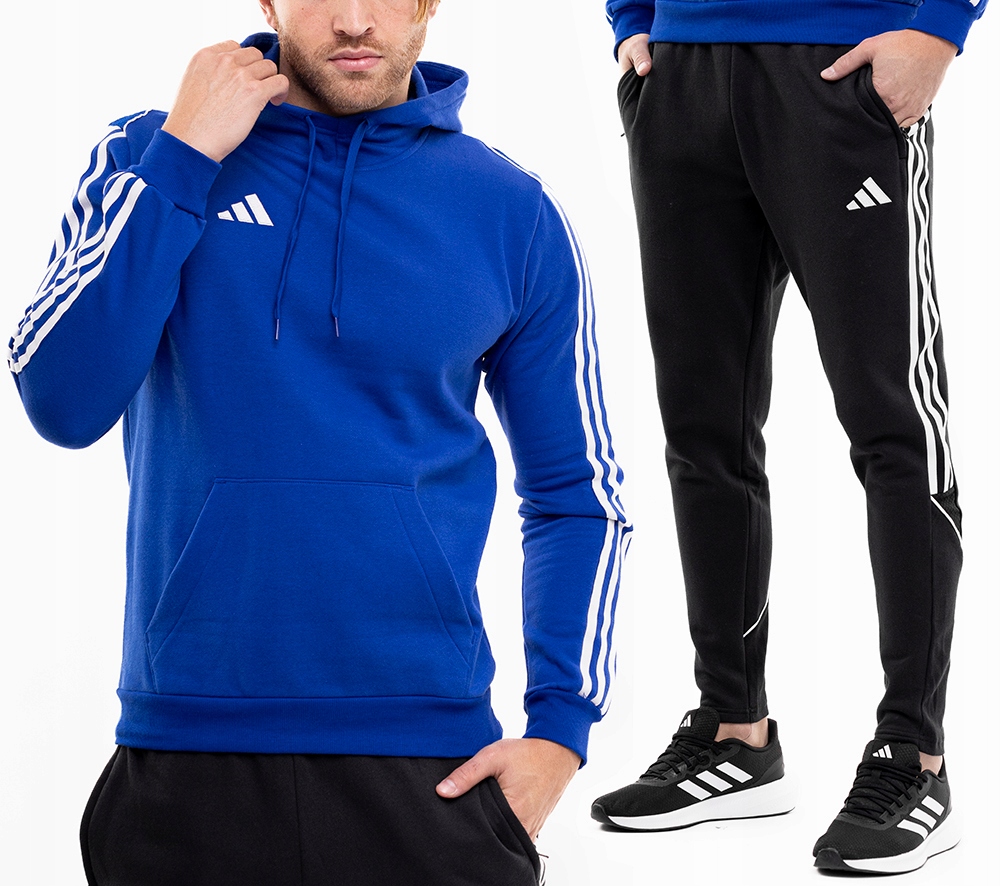 Teplákovka Pánský adidas Sportovní komplet Dresová Mikina Kalhoty Tiro 23 vel S