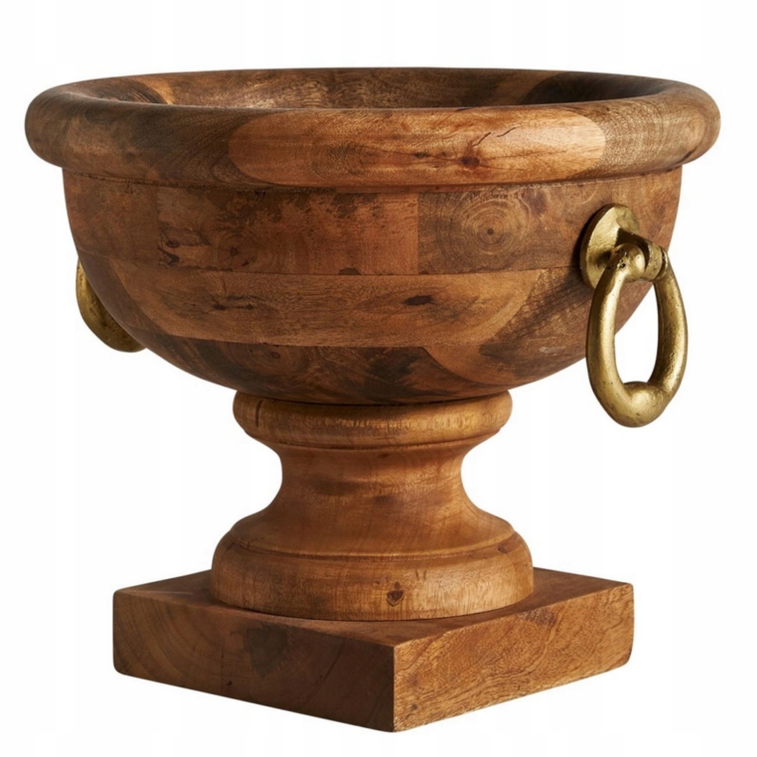 Váza z mangového dreva Vical Home provensálska ozdoba dekorácia 39 cm