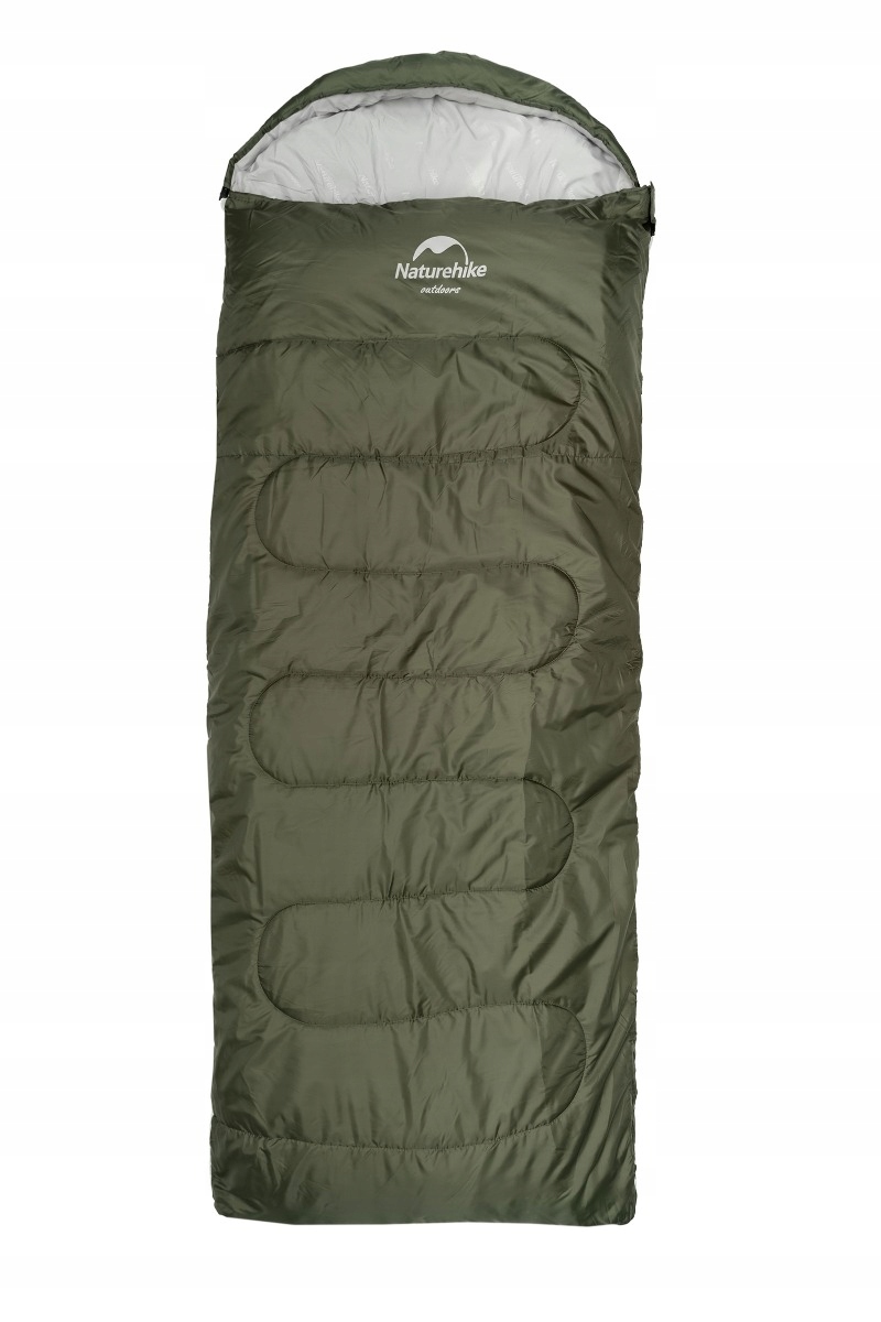 Śpiwór Typu Kołdra Naturehike Y150 L - Green lewy