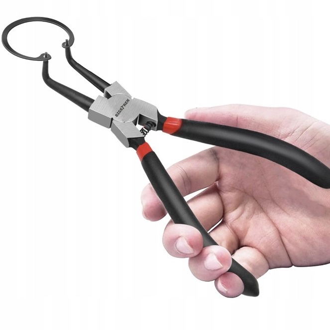 ZESTAW SZCZYPCE ZAGIĘTE PROSTE DO PIERŚCIENI SEGERA ZACISKÓW 7'' 180MM Kod producenta cl004