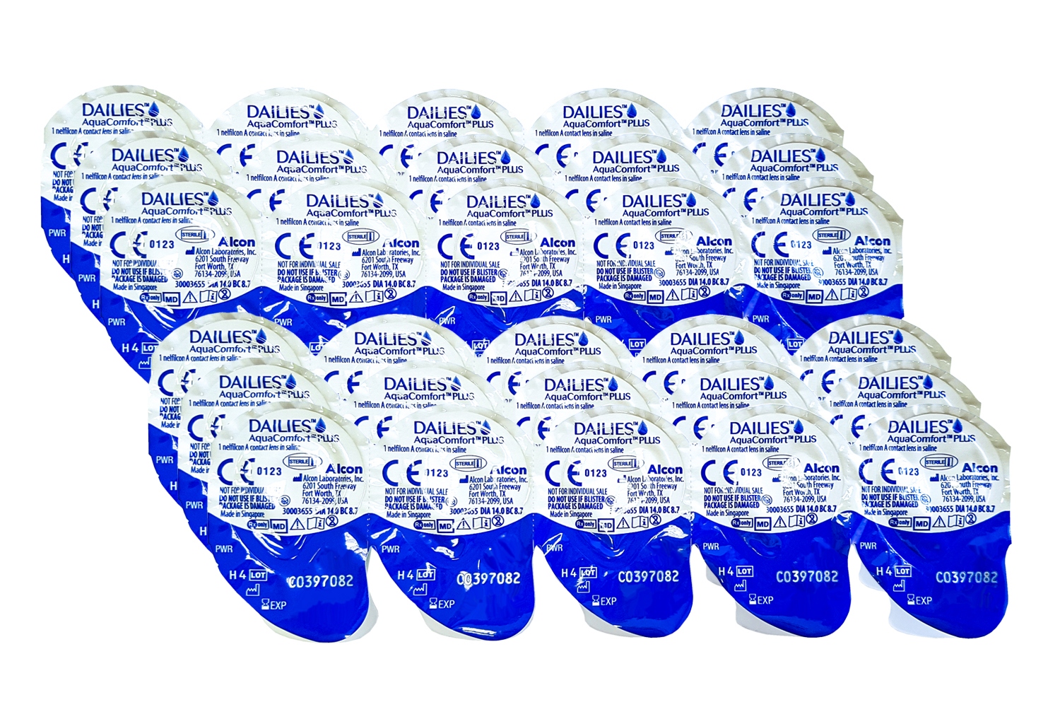 

Soczewki Dailies Aqua Comfort Plus 30 -6.00