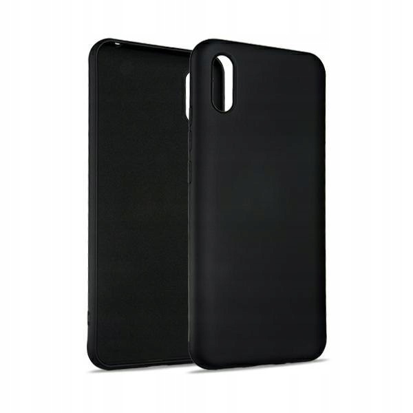 Beline Etui Silicone Xiaomi Redmi 10Aczarny/black