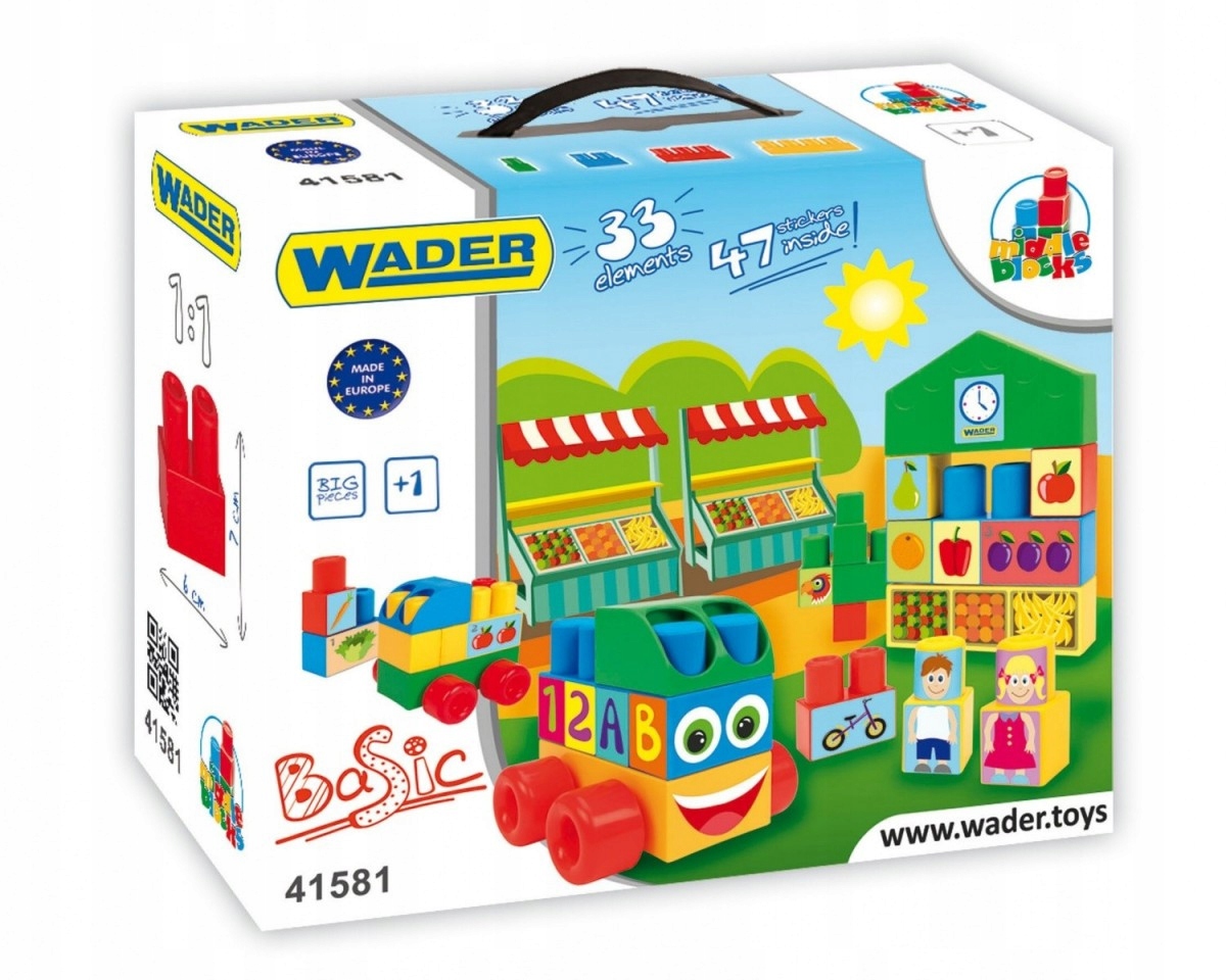 WADER 41581 KLOCKI ZESTAW