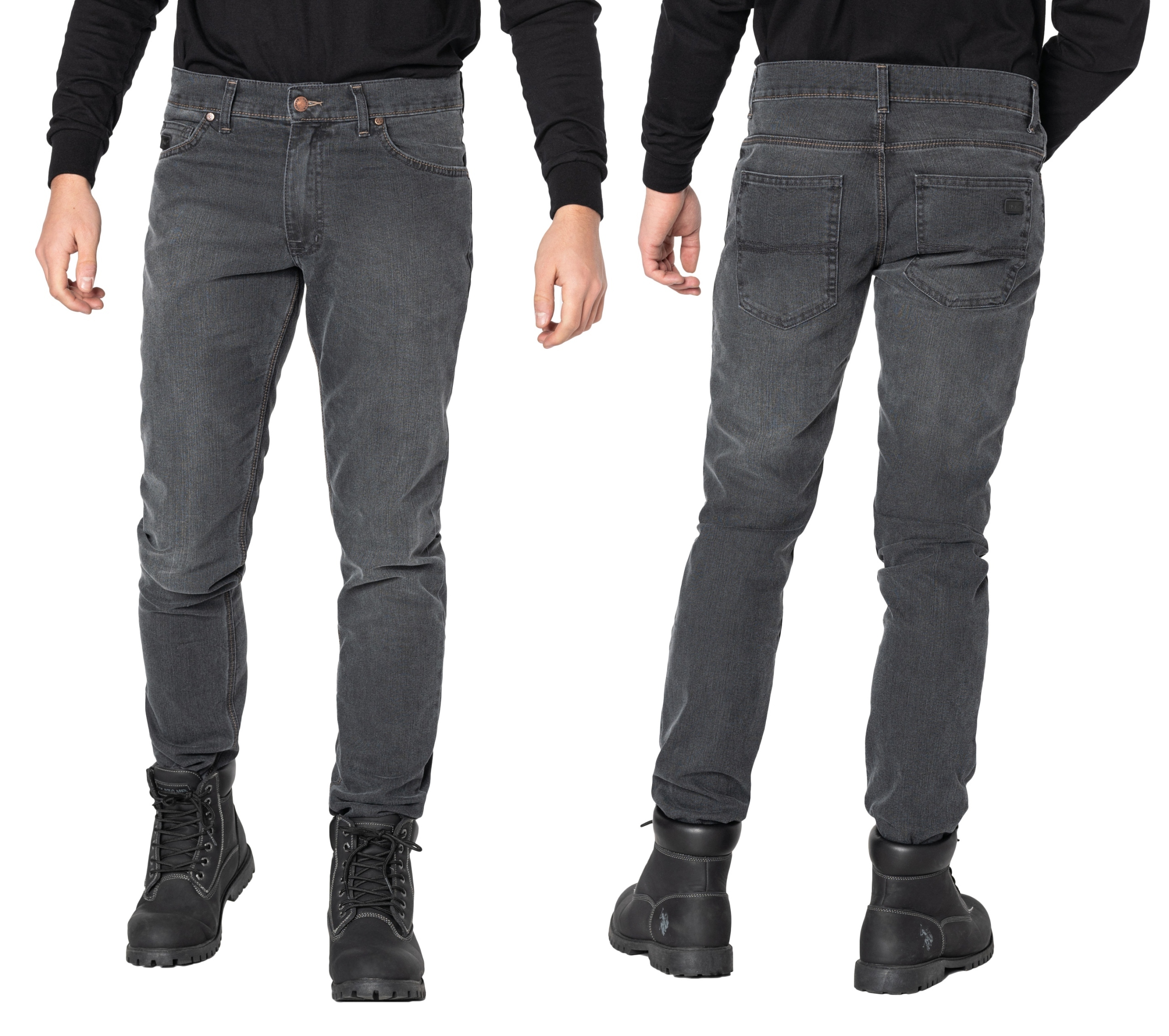 

Spodnie Jeansy Rurki Męskie Hunter 810/S1 W45 L32