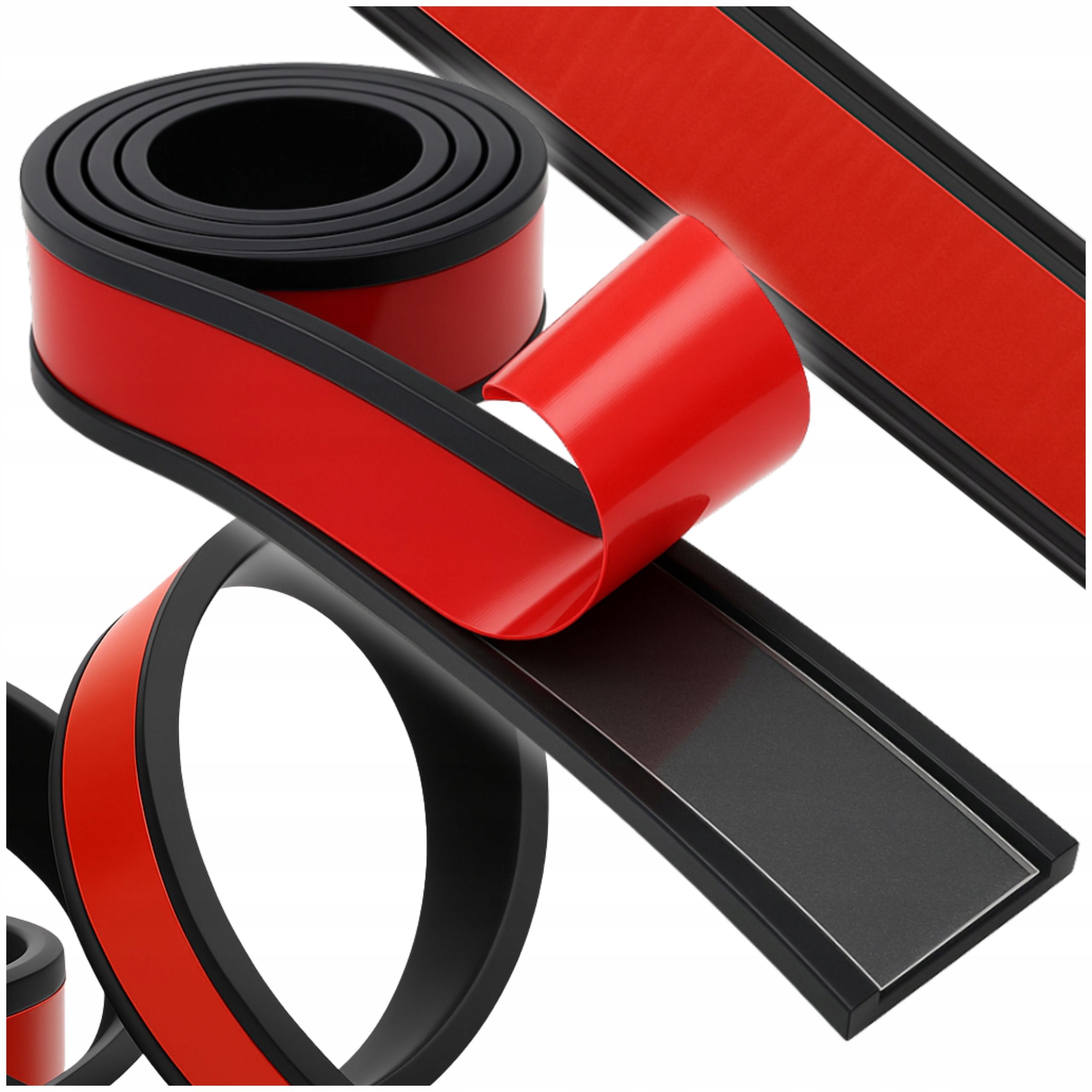 Nakładka Ochronna błotnika nadkola czarna Listwa Osłaniająca Szeroka 6m