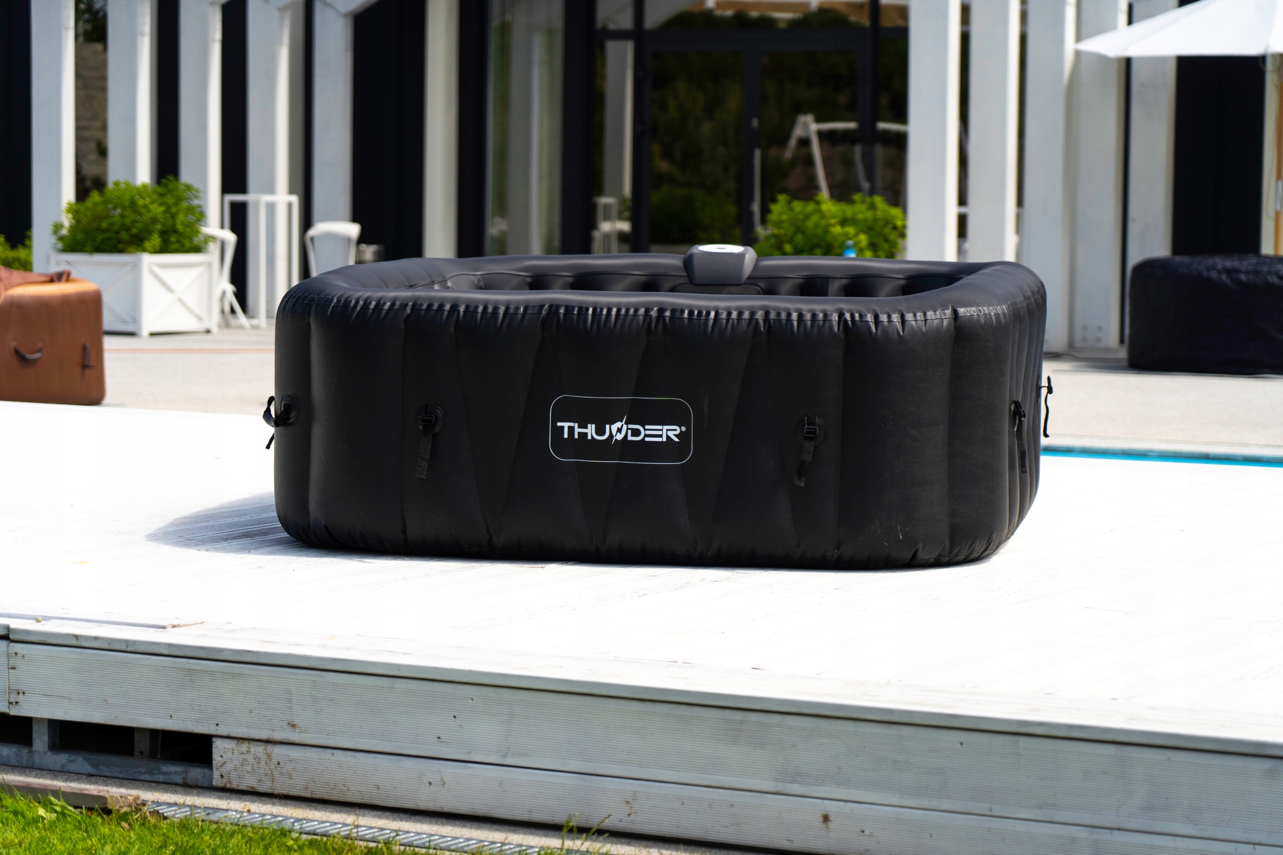 Dmuchane spa basen ogrodowy z hydromasażem 6-osób Producent inna