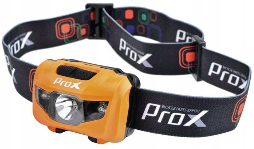 Lampka Czołowa Przednia Prox Cygnus 145Lm Na Baterie 3x Aaa Na Głowę Przód