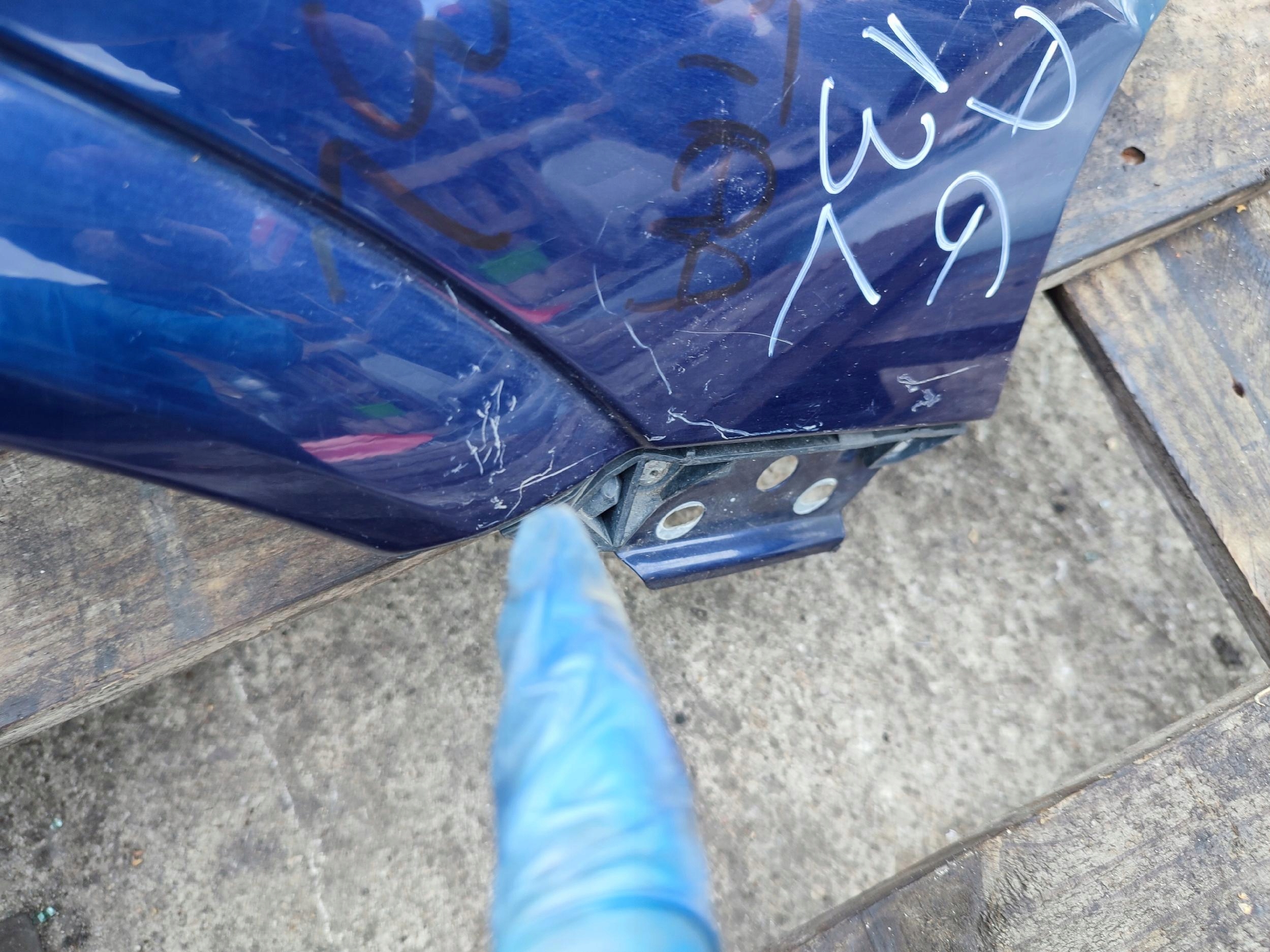 fender right front front OPEL ASTRA II G Z13L