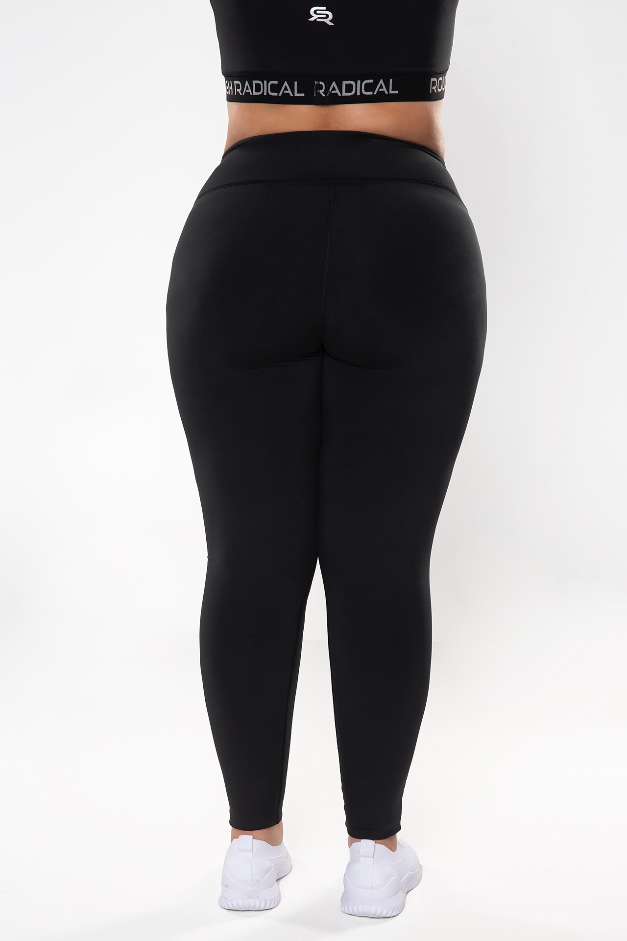 DAMSKIE LEGGINSY TERMOAKTYWNE SPORTOWE PLUS SIZE Model COSY PLUS