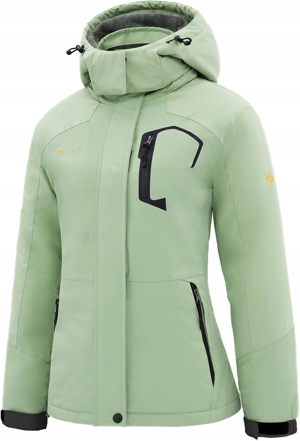 Kurtka zimowa damska Gemyse wodoodporna kurtka narciarska