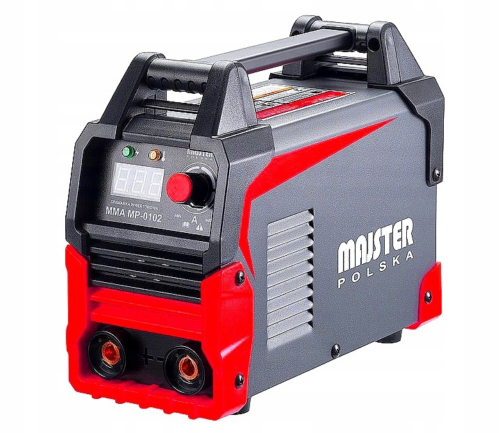 SPAWARKA MMA TIG LCD INWERTOROWA 20-315A 4,8 kVA SPAWANIE MAJSTER POLSKA Model MP-0102
