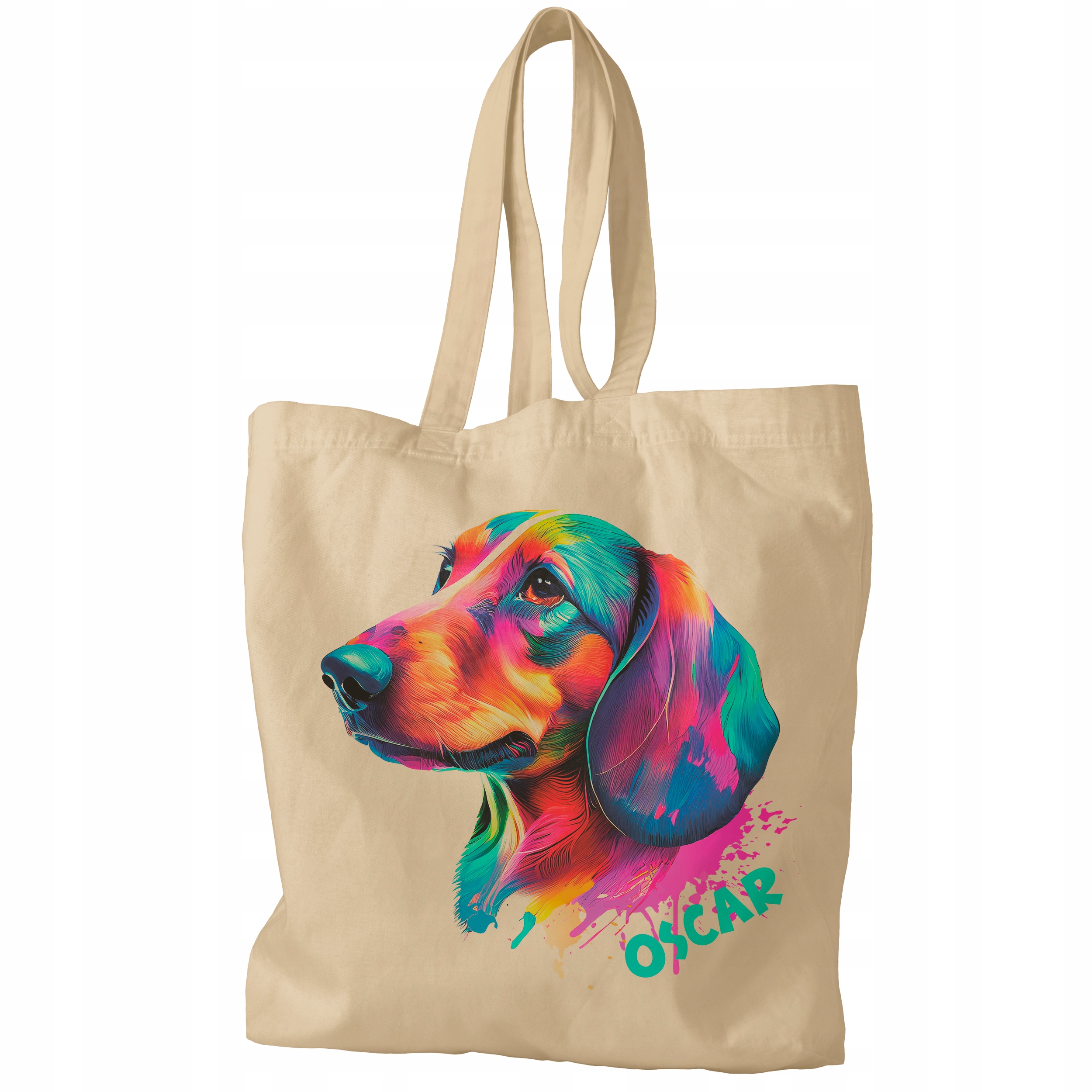 TORBA PIES JAMNIK IMIE PREZENT PERSONALIZACJA Kolor inny