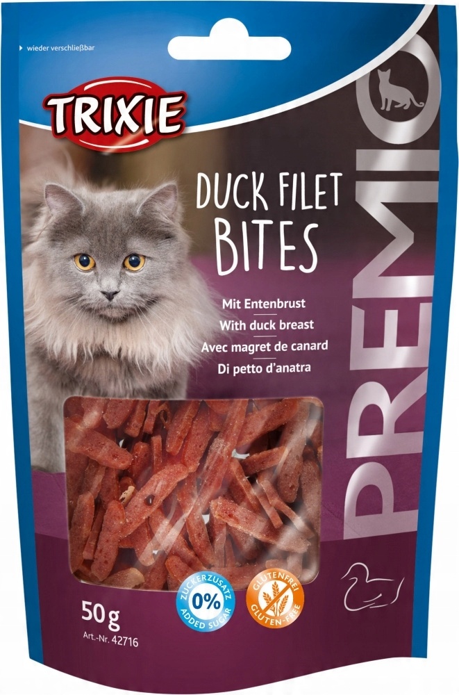 

Trixie 42716 Duck fileciki z kaczki dla kota 50g
