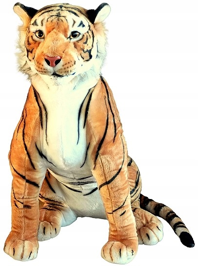 Dubi Maskotka Tygrys Brązowy Siedzący 87cm