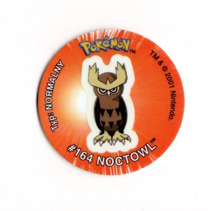 POKEMON TAZO Flesz #164 Noctowl