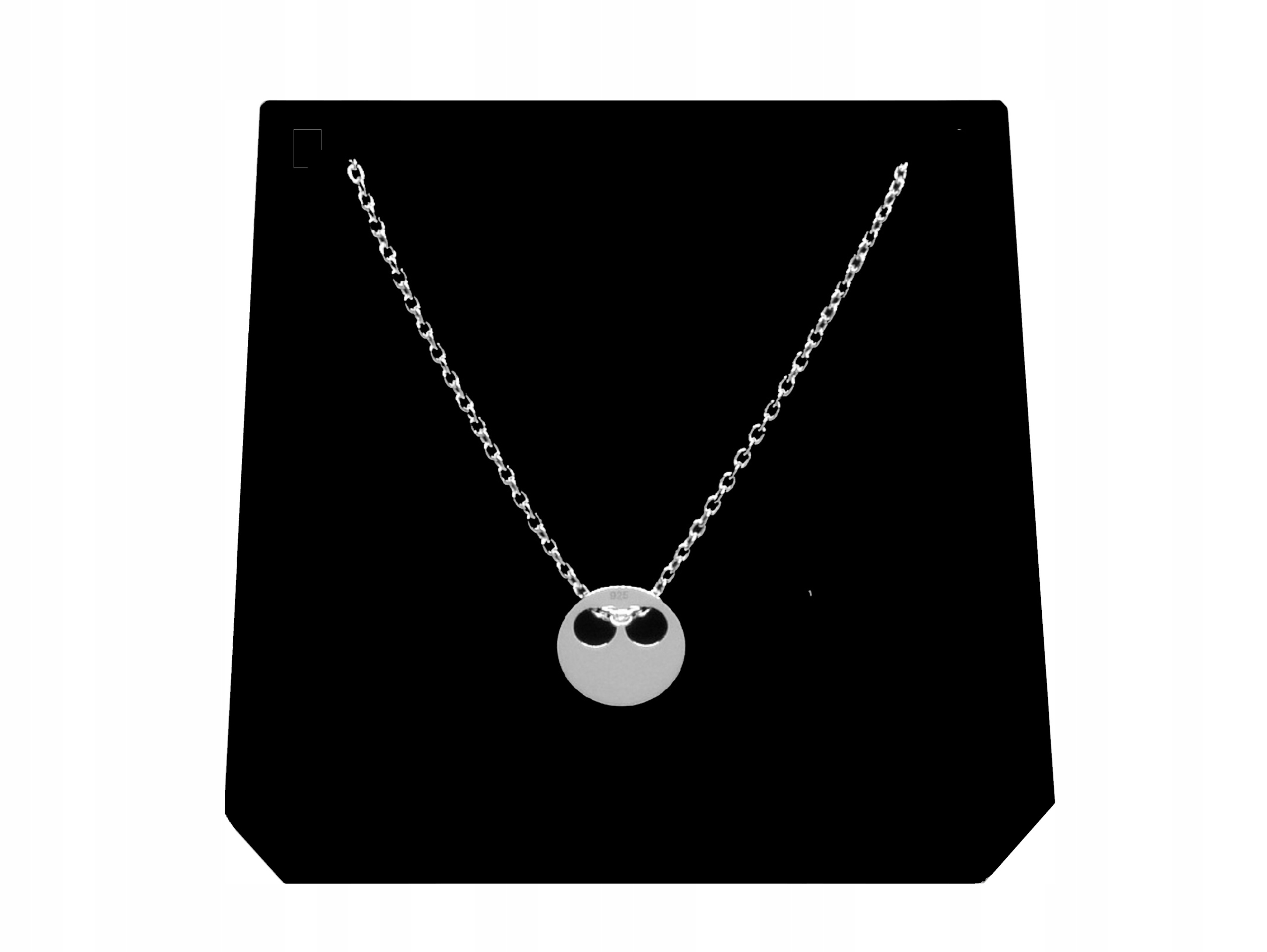 

Srebrny Naszyjnik Mała Celebrytka Coin srebro 925