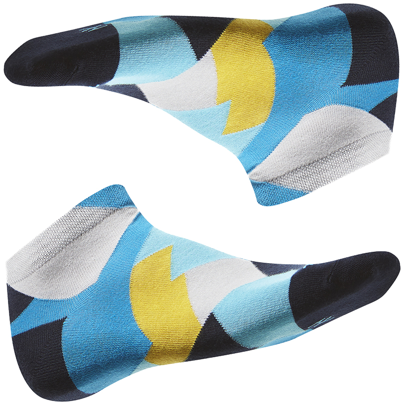 Farebné ponožky TAKAPARA členkové ponožky uniseks 37-41