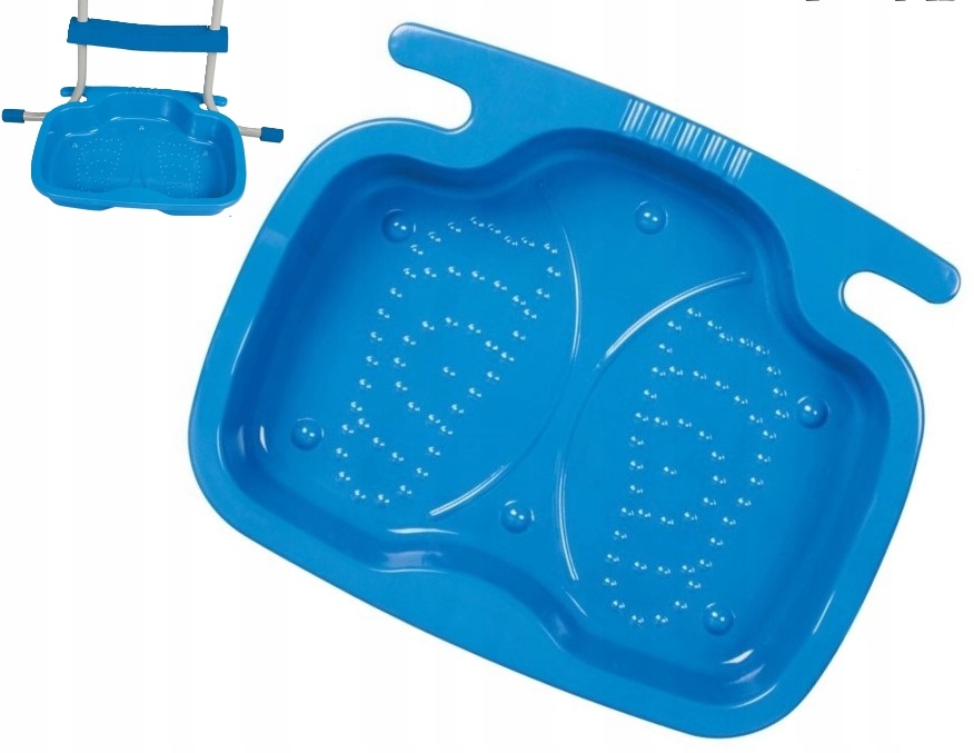 Mycí podložka na žebřík do bazénu pro mytí nohou u žebříku