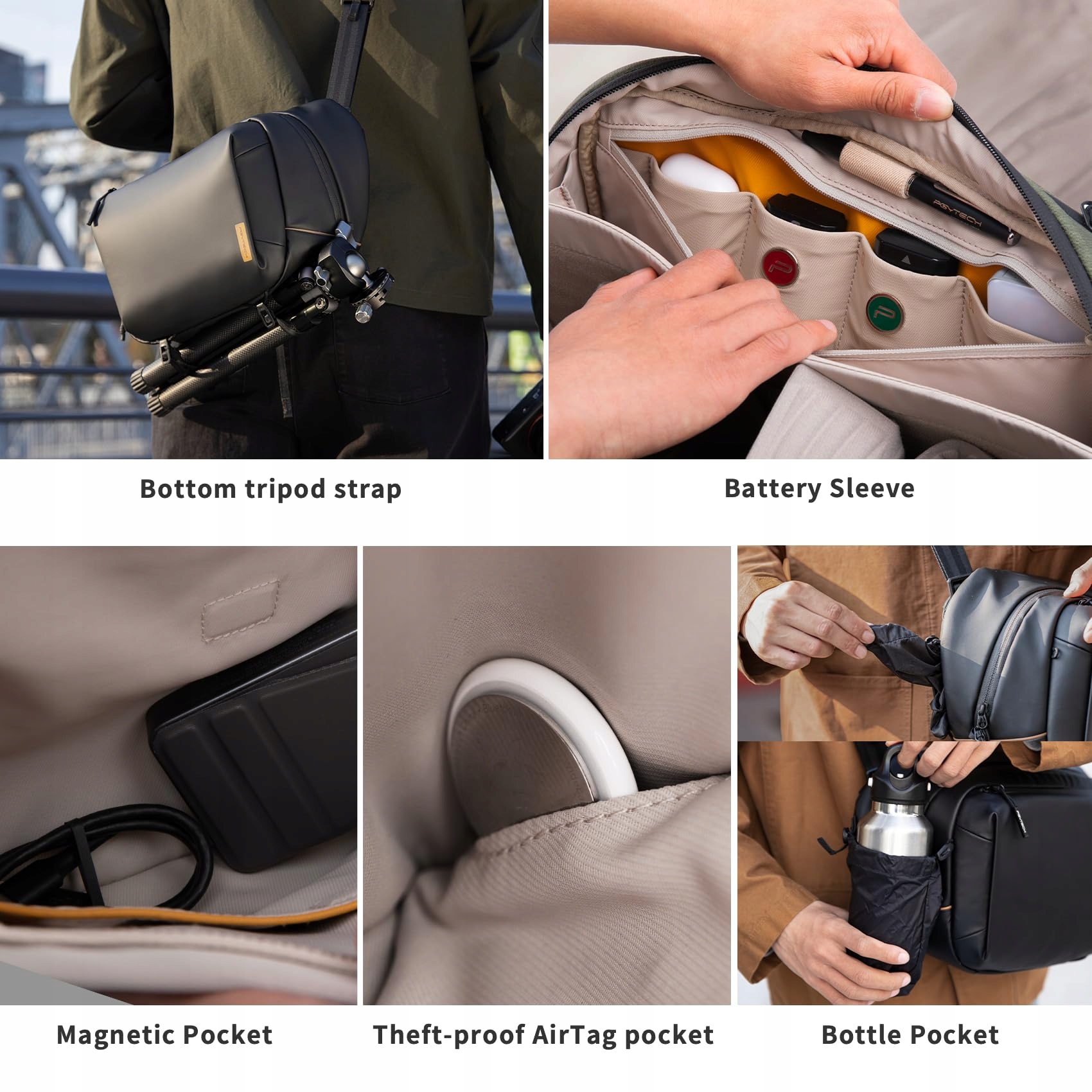PGYTECH Torba Na Aparat 6L Na Lustrzanki Canon Sony Nikon — miniatura 6