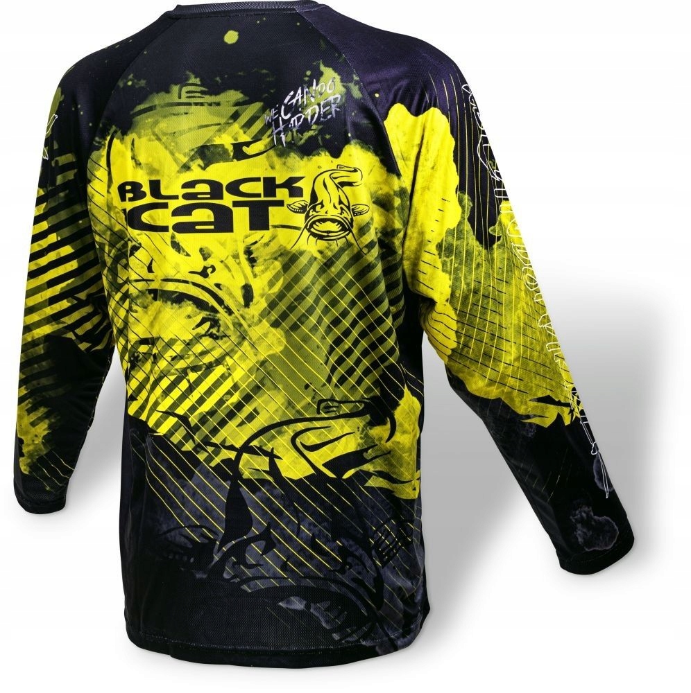 Koszulka Black Cat Fishing Jersey 3XL Rozmiar: XXX-Large (XXXL) Kod producenta 8436006