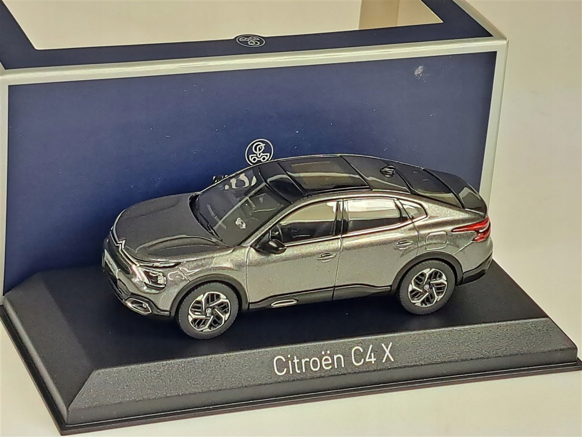 Norev Citroen C4 X 2023 Platinum Grey 1:43