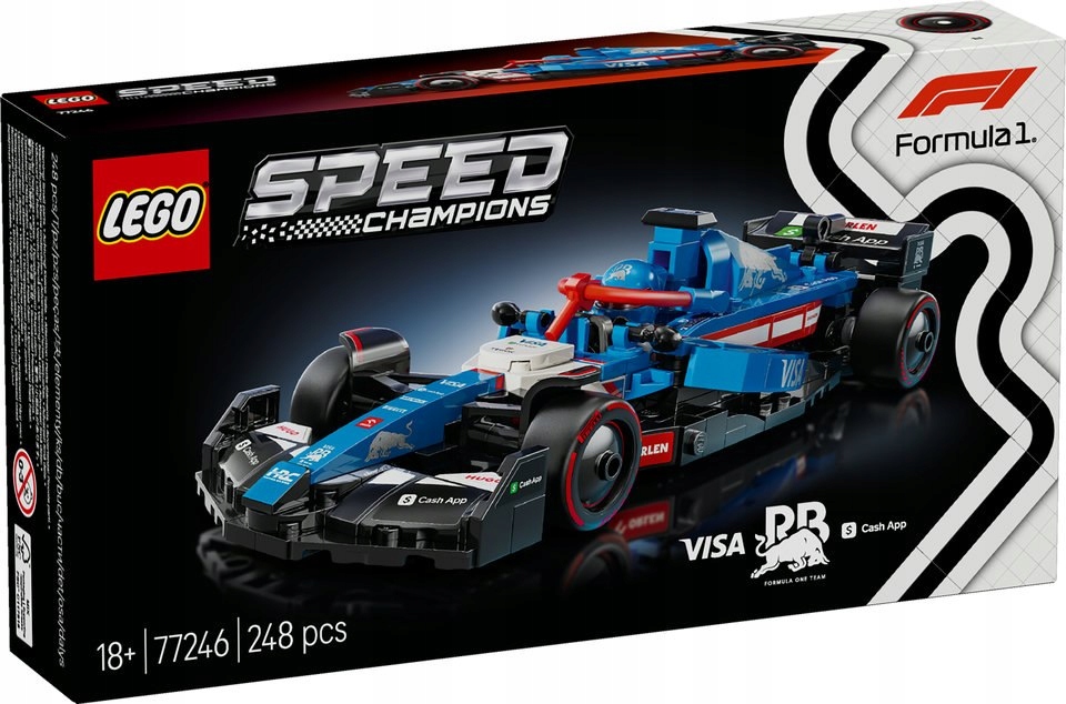 Lego 77246 Auto F1 Visa Cash Rb Vcarb Formule