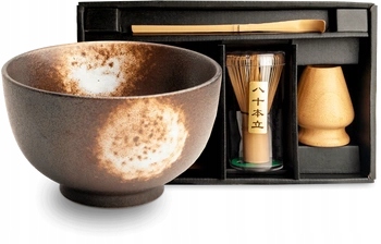 Levně Sada Na Přípravu Čaje Matchakurobizen Vyrobená V Japonsku