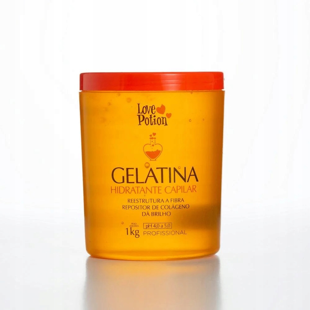 Želatina Love Potion Gelatina Hidratante Capilar 1KG
