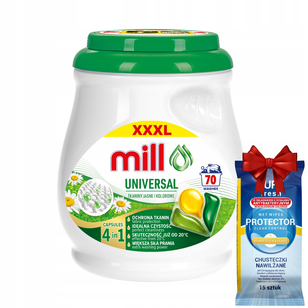 Mill Professional Univerzální prací Kapsle 70 ks Dárek