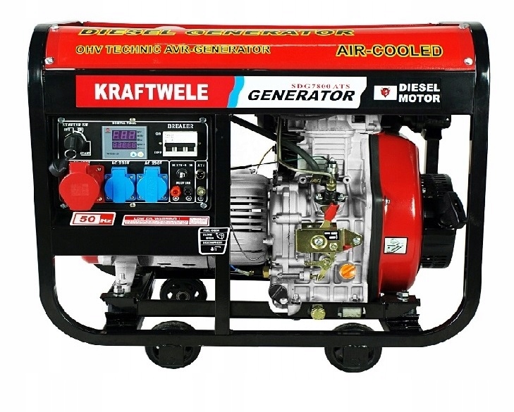 Generator Agregat prądotwórczy 7,8KW 3F diesel