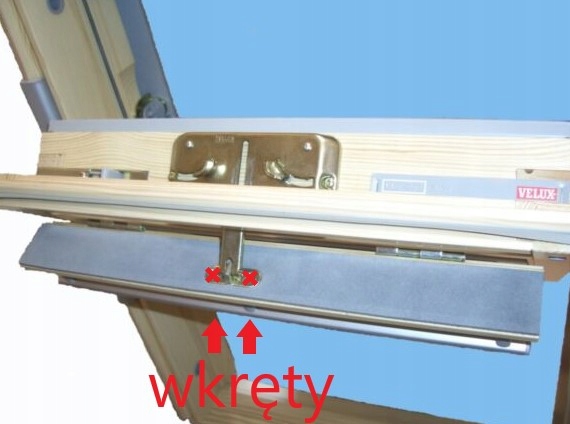 Uszczelka gąbka klapy VELUX GGL M04 M06 M08 M10 Szerokość produktu 4.4 cm