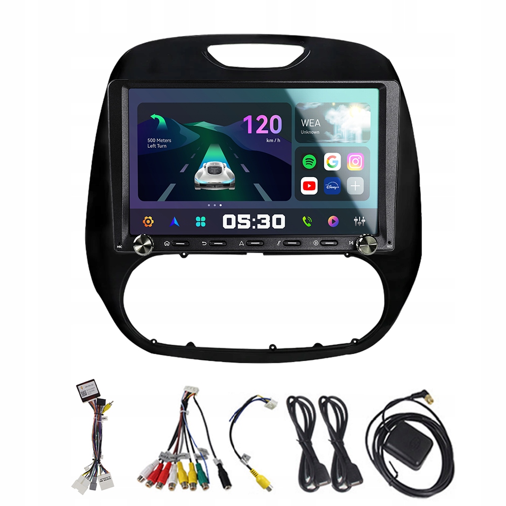 2Din Android 13 autorádio pre Renault Kaptur Captur 2016-2019 Carplay Gps