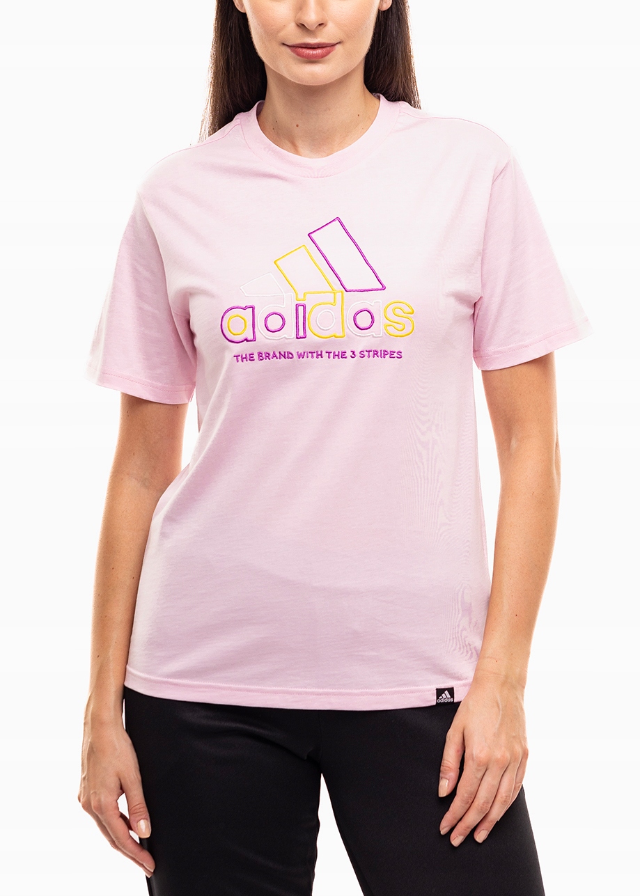 adidas Tričko dámské sportovní tričko bavlněné pohodlné vel M