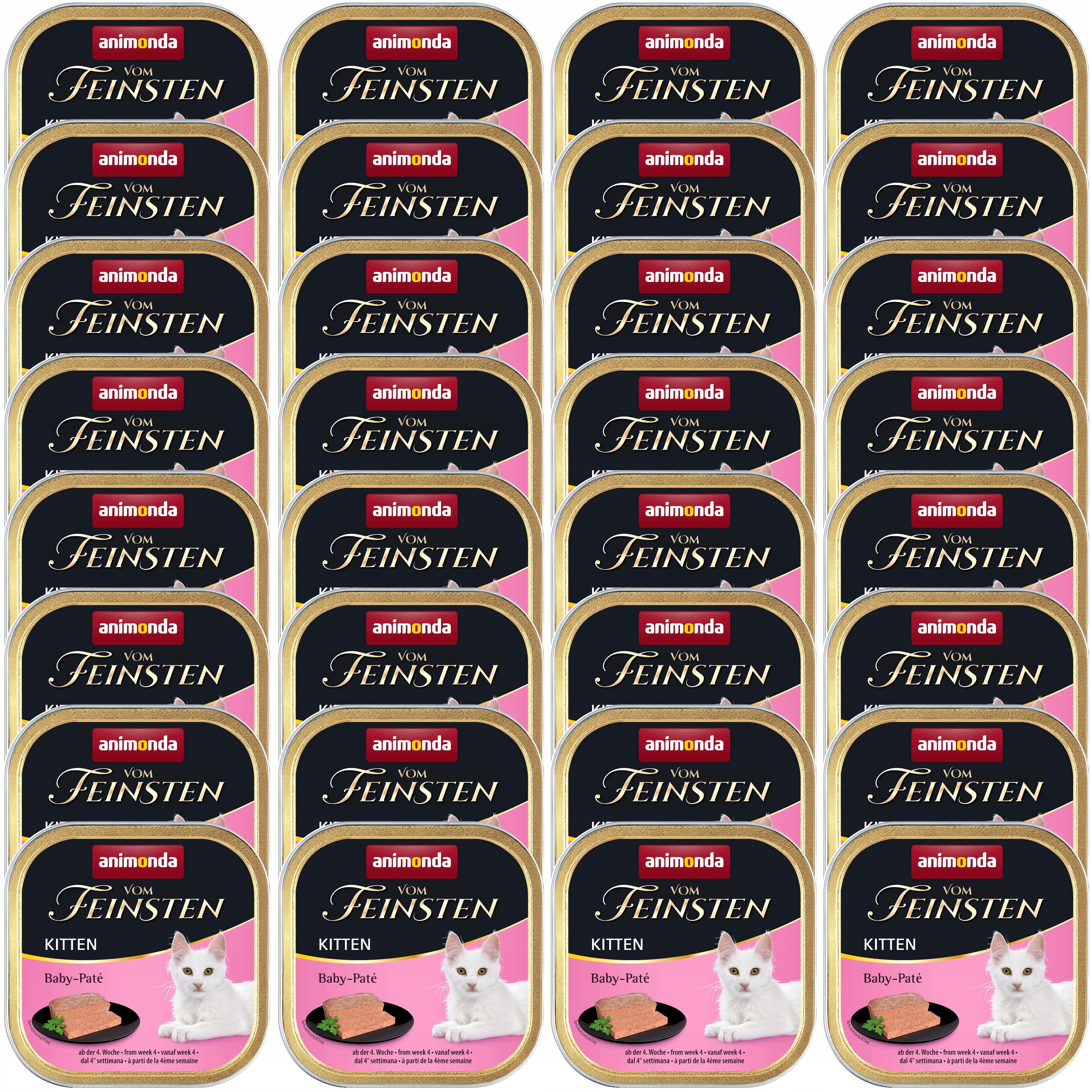 Levně Animonda Vom Feinsten Kitten krmivo pro koťata Baby Pate 32x100 g