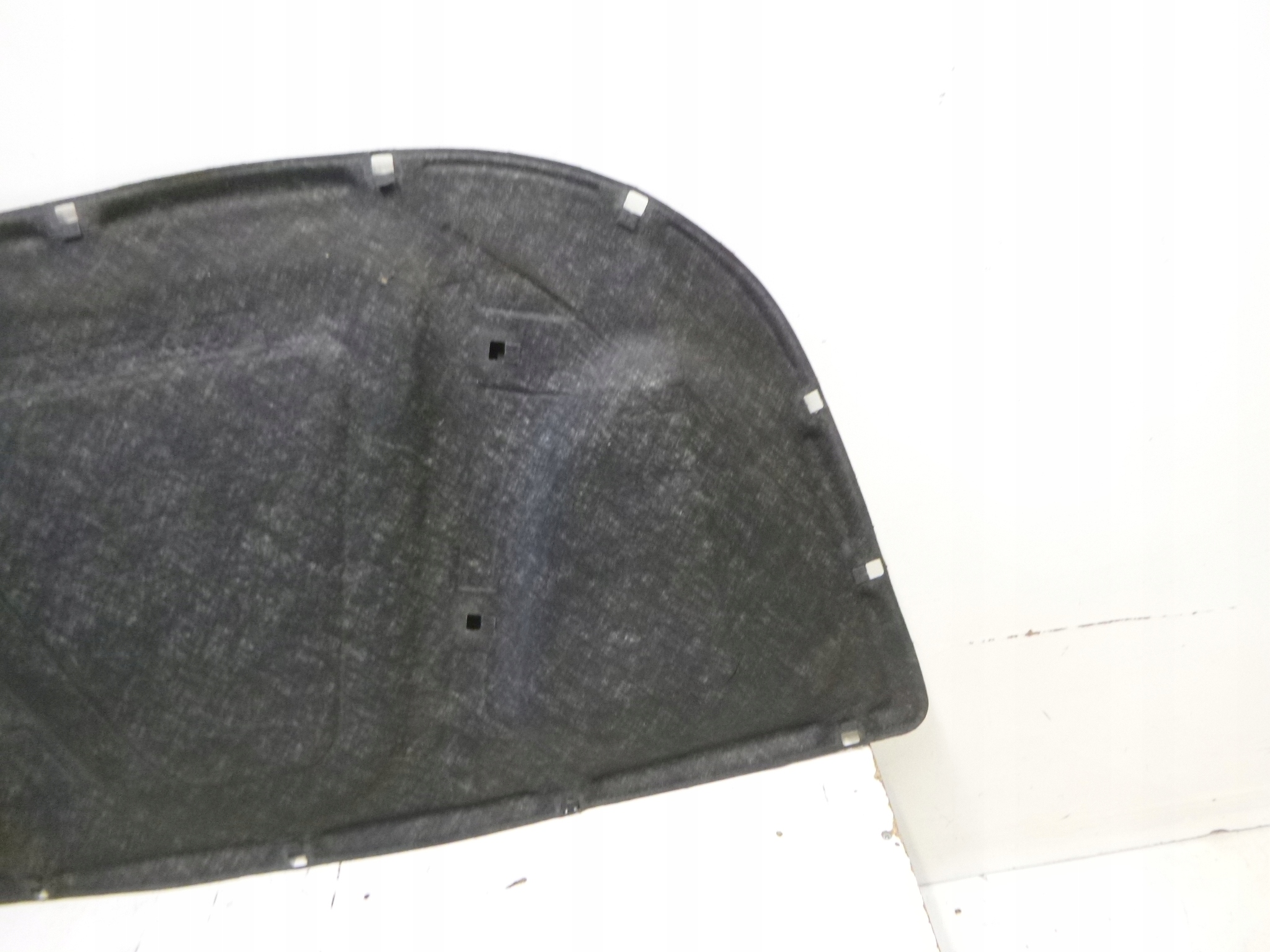 soundproofing bonnets + spinki Audi A6 C6 2006r.