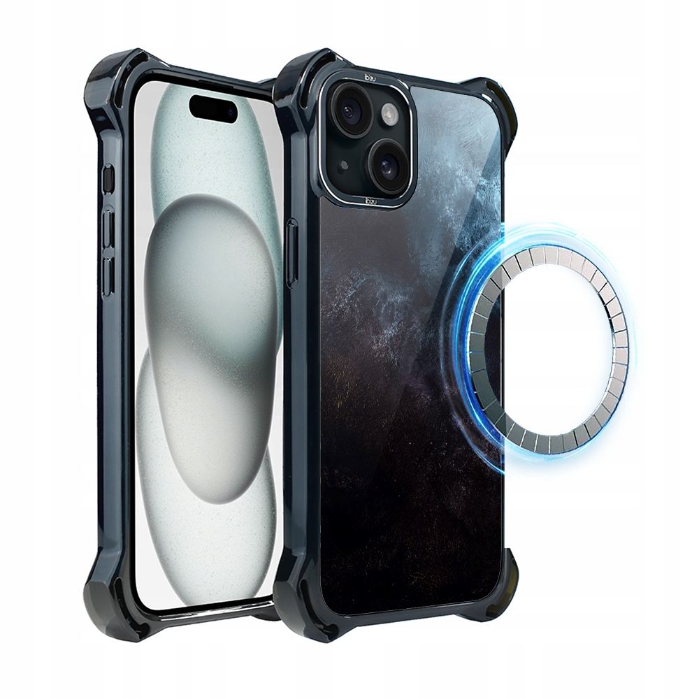 Pouzdro Ibizu DropGuard Ultra pro iPhone 15 s MagSafe, Deep Ocean