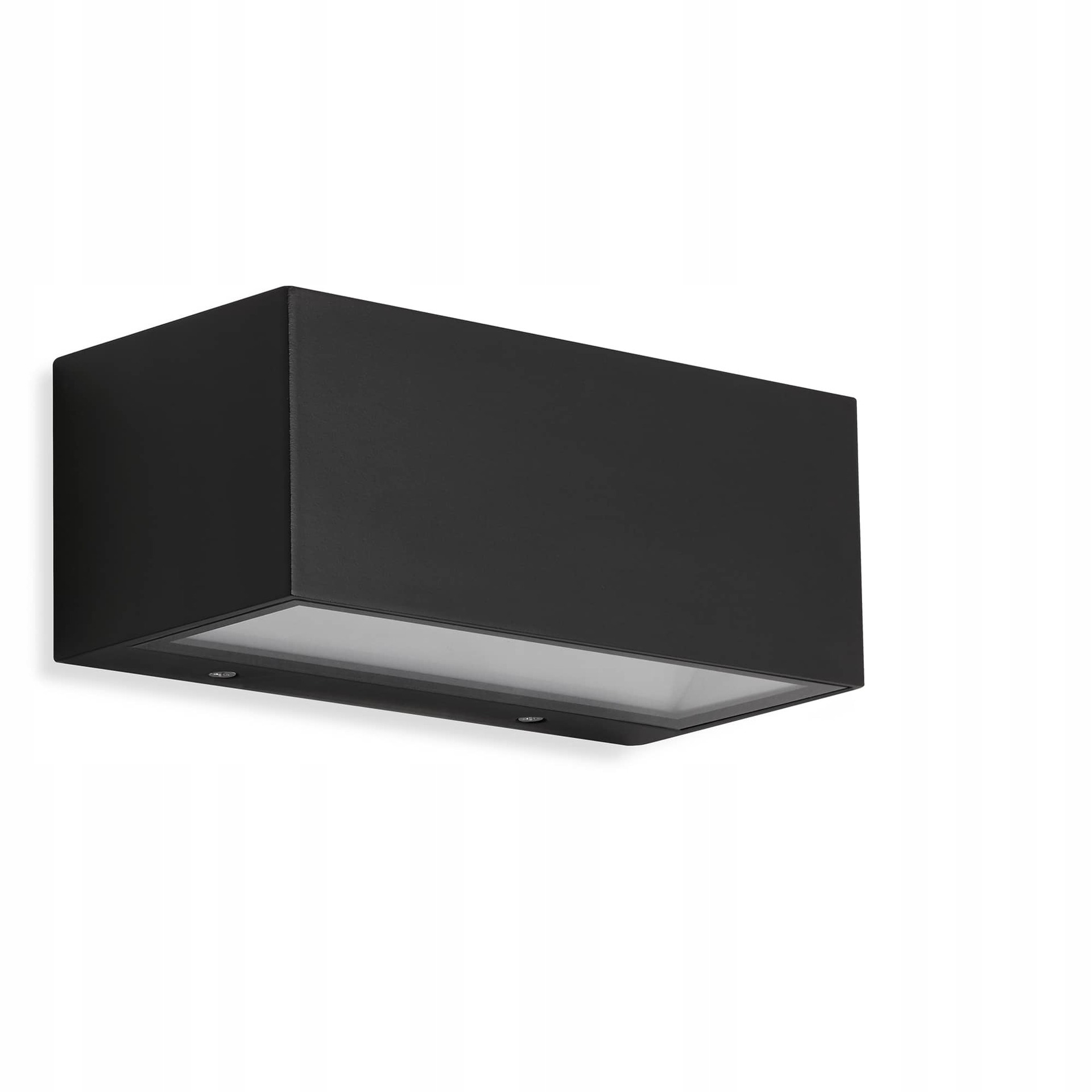 Briloner Telefunken Led vonkajšie nástenné svietidlo 6W, 600lm, čierne, 18,5cm