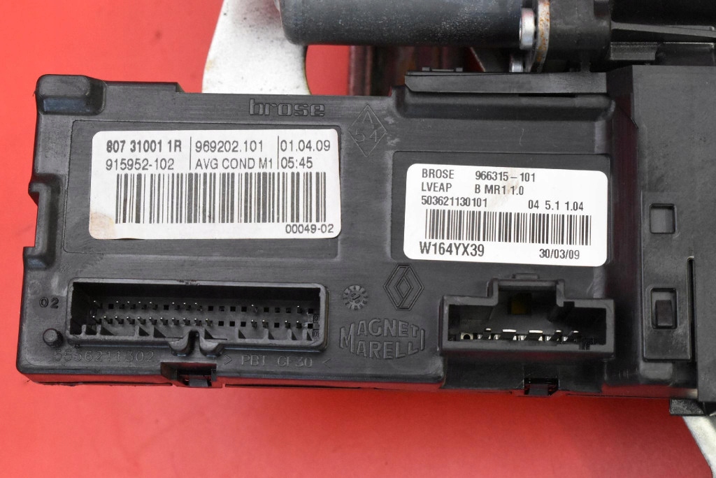 window regulator left front EU 966416102 RENAULT MEGANE SCENIC 3 III 09-12
