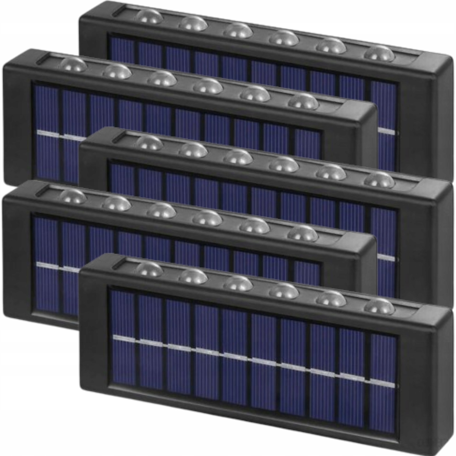 5x Solární lampa Solární Led venkovní zahradní lampa na balkon Terasa