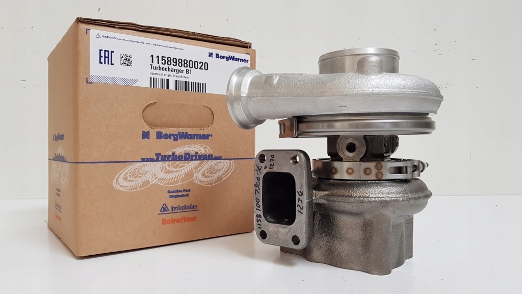 11589880020 - Новий турбокомпресор BorgWarner KKK 11589700020