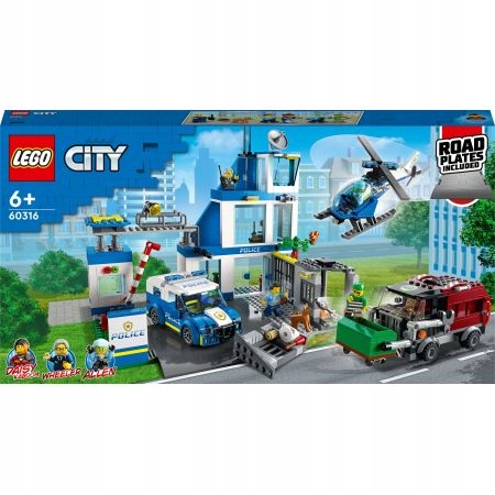 Lego City 60316 Policejní stanice