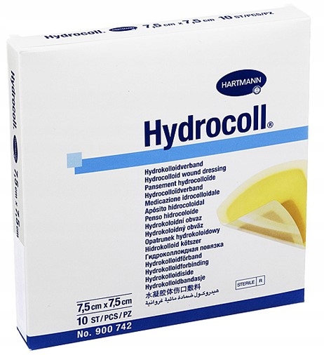 

Hartmann Hydrocoll 7,5 x 7,5 cm 10 szt.