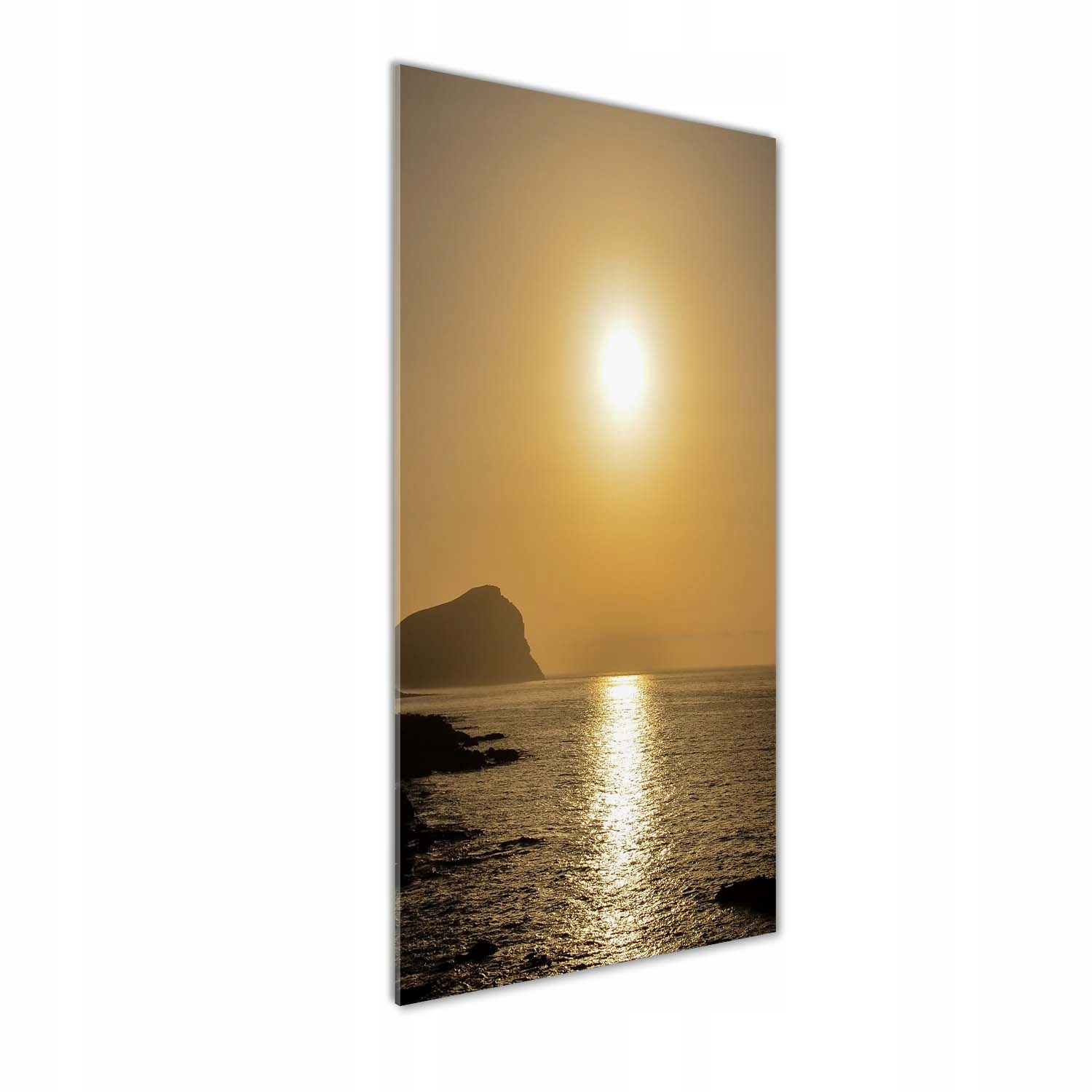 

Foto obraz akrylowy Zachód słońca morze 50x125cm