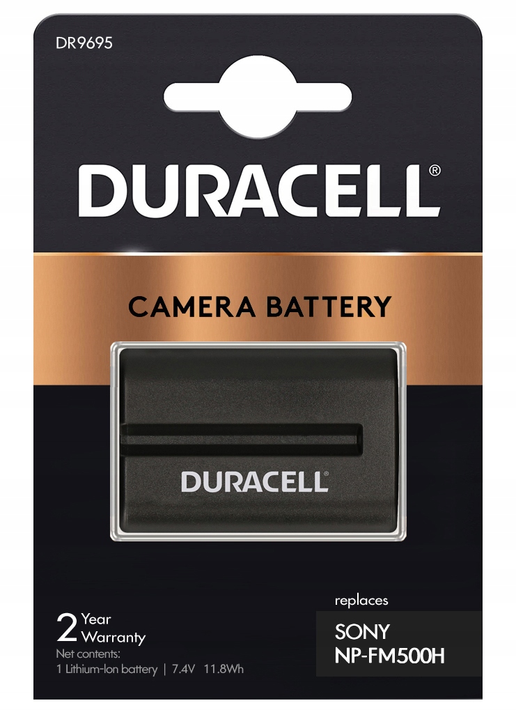 

Bateria Duracell NP-FM500H Do Sony A65 A550 A700