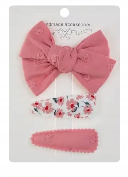 

Zestaw Spinek dla dziewczynki Spinki 3 szt