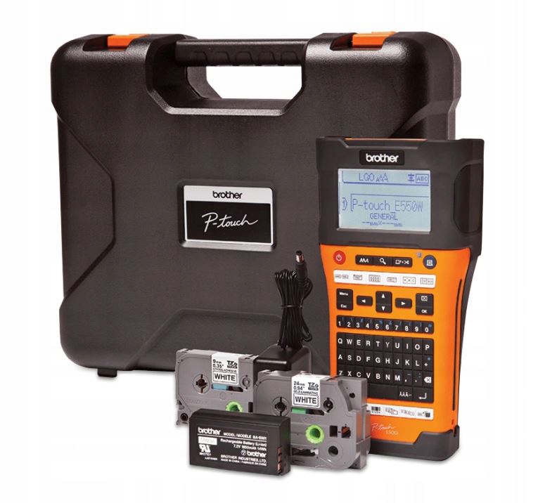 

Drukarka etykiet Brother PT-E550WNIVP zestaw