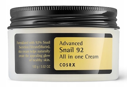 Krem do twarzy COSRX Advanced Snail 92 All in one, śluz ślimaka 100g