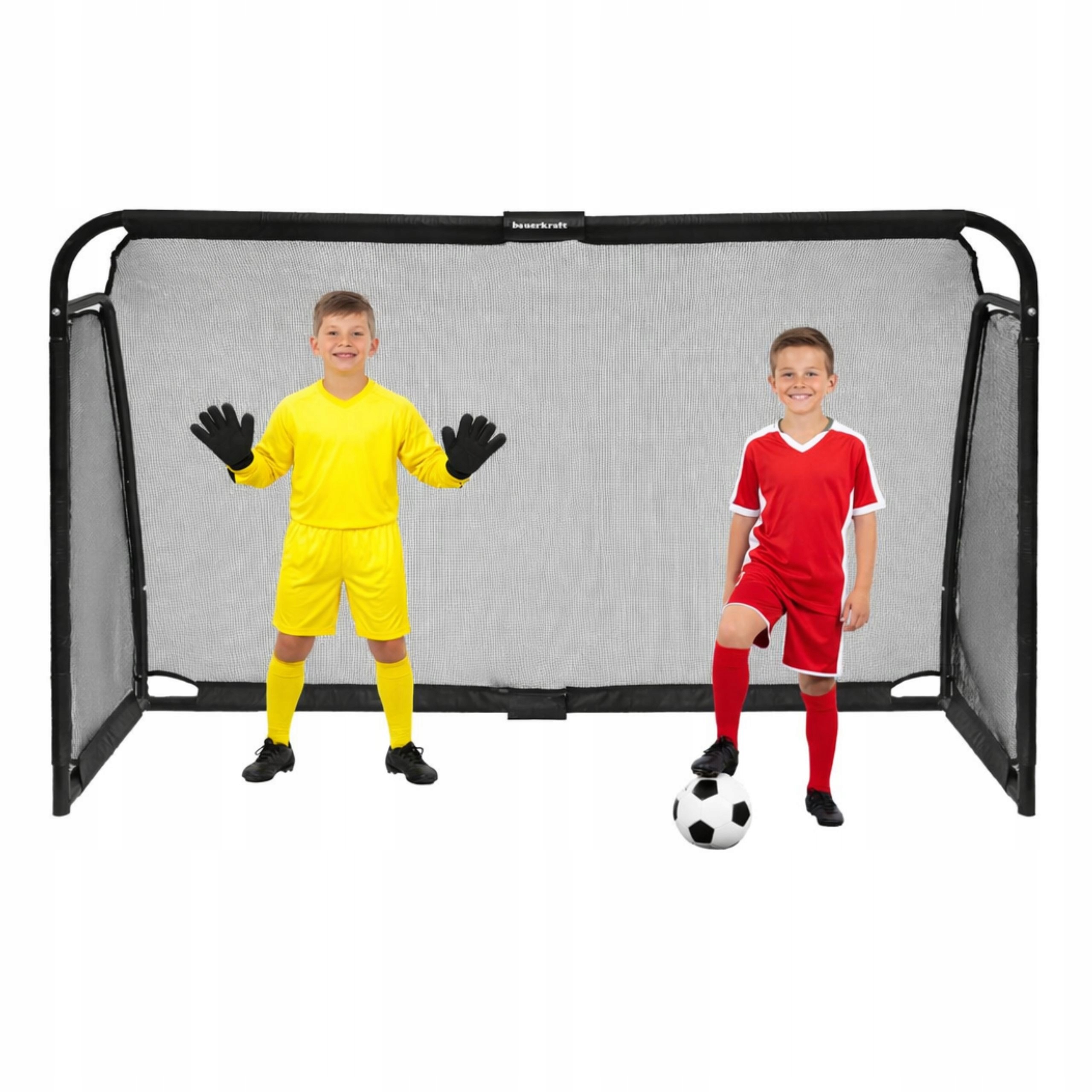 Bramka do Piłki Nożnej dla Dzieci Piłkarska Przenośna 300x200x90