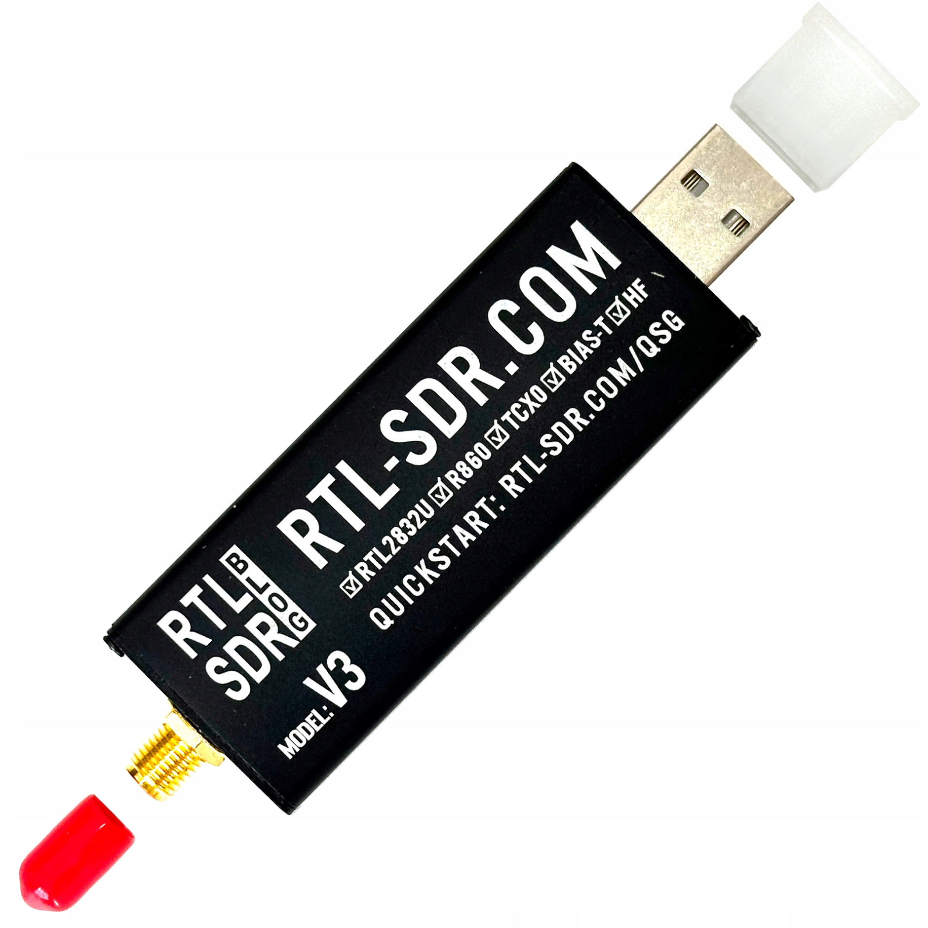 Rádiový prijímač Rtl-sdr V3 širokopásmový skener RTL2832U tuner R820T2