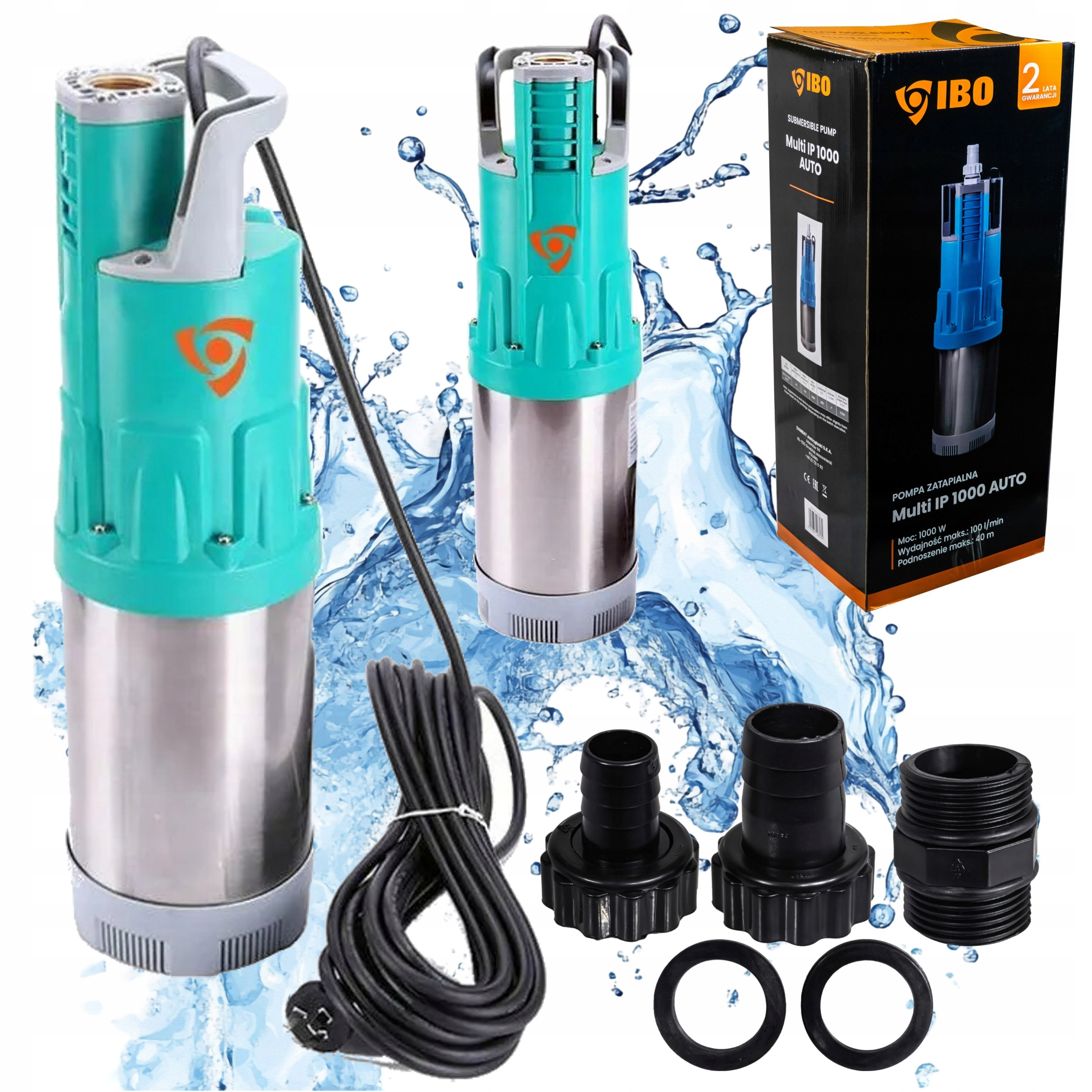 Automatická Ponorná Pumpa Na Zavlažovanie Zavlažovania Vody Multi Ip 1000